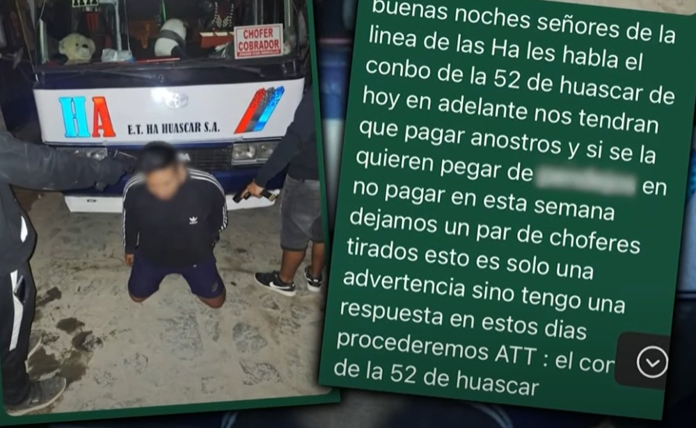 extorsión