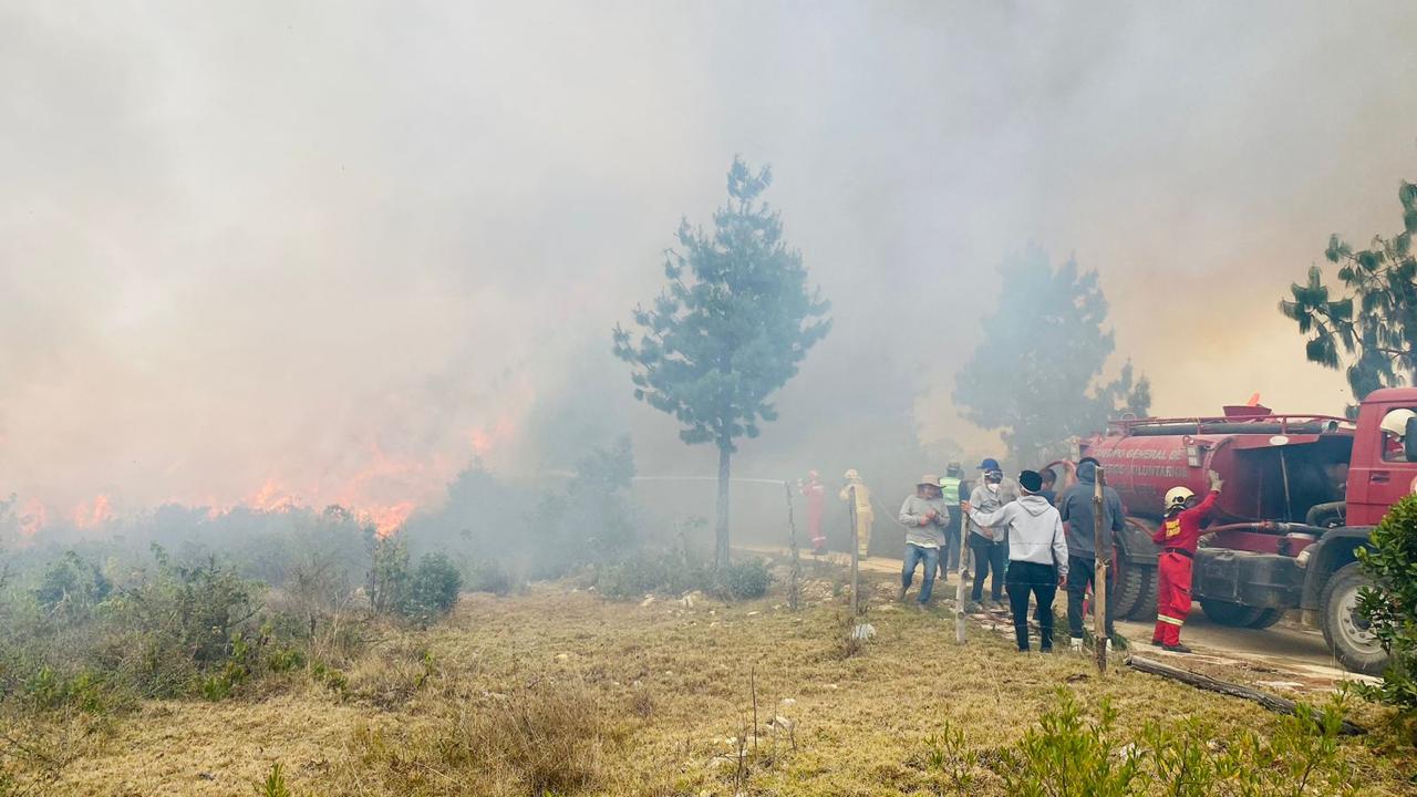 incendio forestal