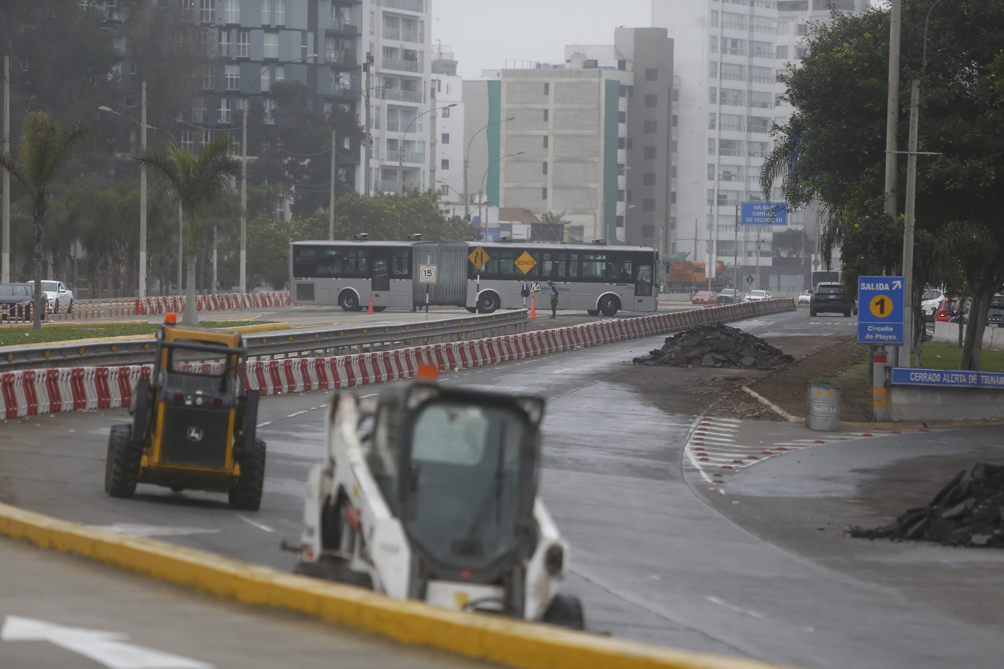 Inicio de la Vía Expresa en República de Panamá, Barranco