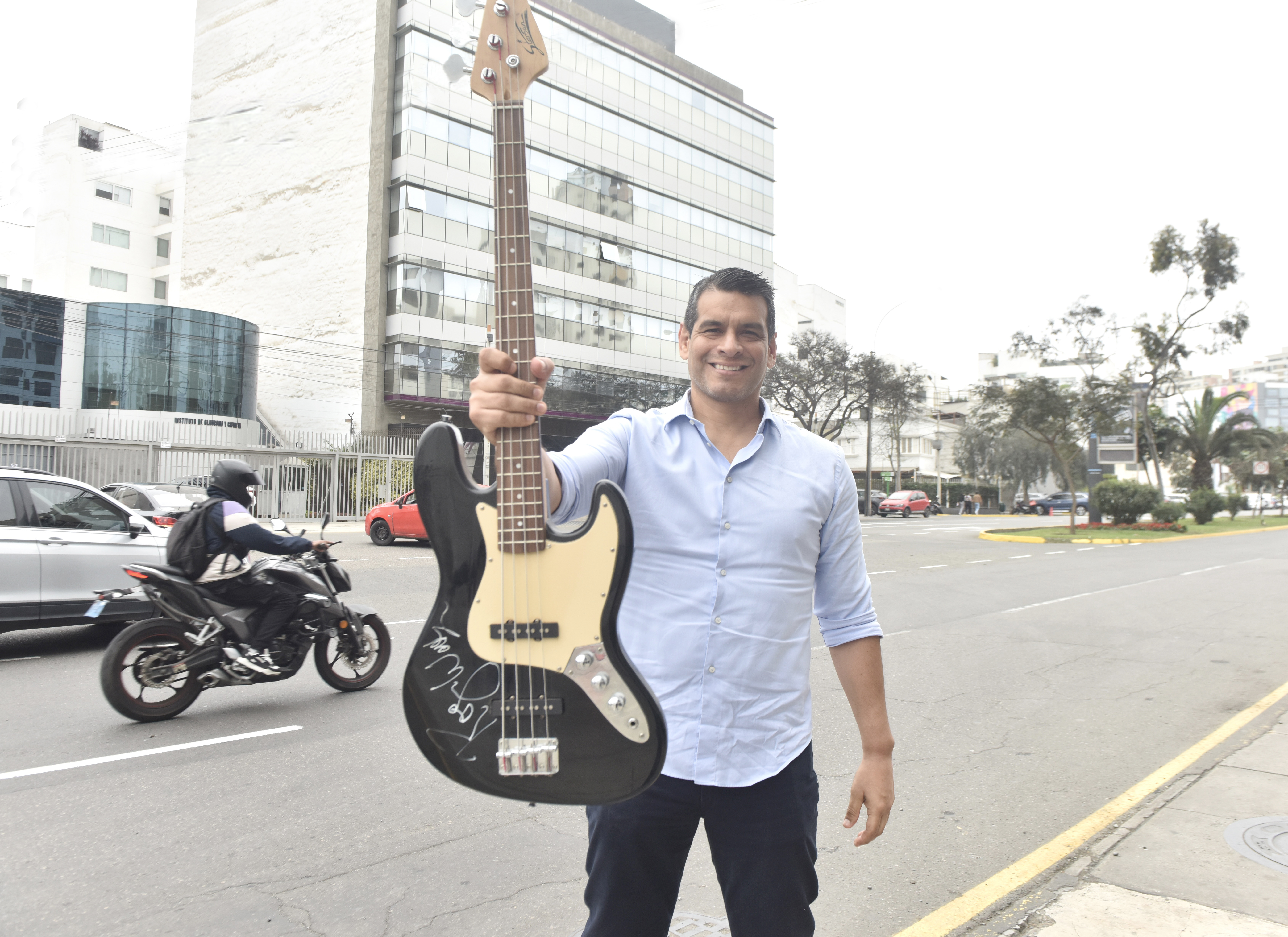 Jorge Nieto, uno de los socios de Kandavu, empresa que realiza el Vivo x el Rock 2025. (Foto: Javier Zapata).