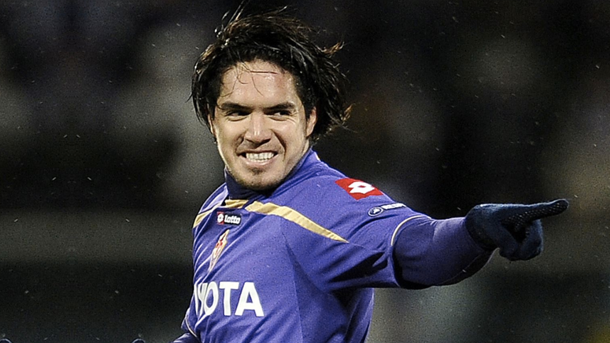 Juan MAnuel Vargas en Fiorentina (Foto AFP)