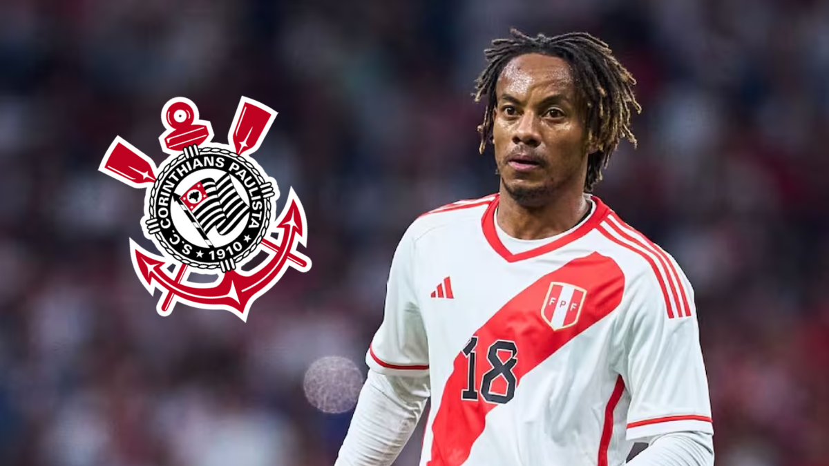 André Carrillo jugaría en el Corinthians