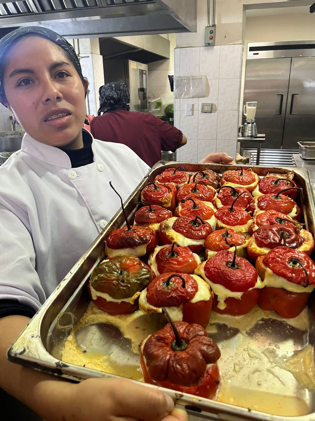 Rocotos rellenos. 