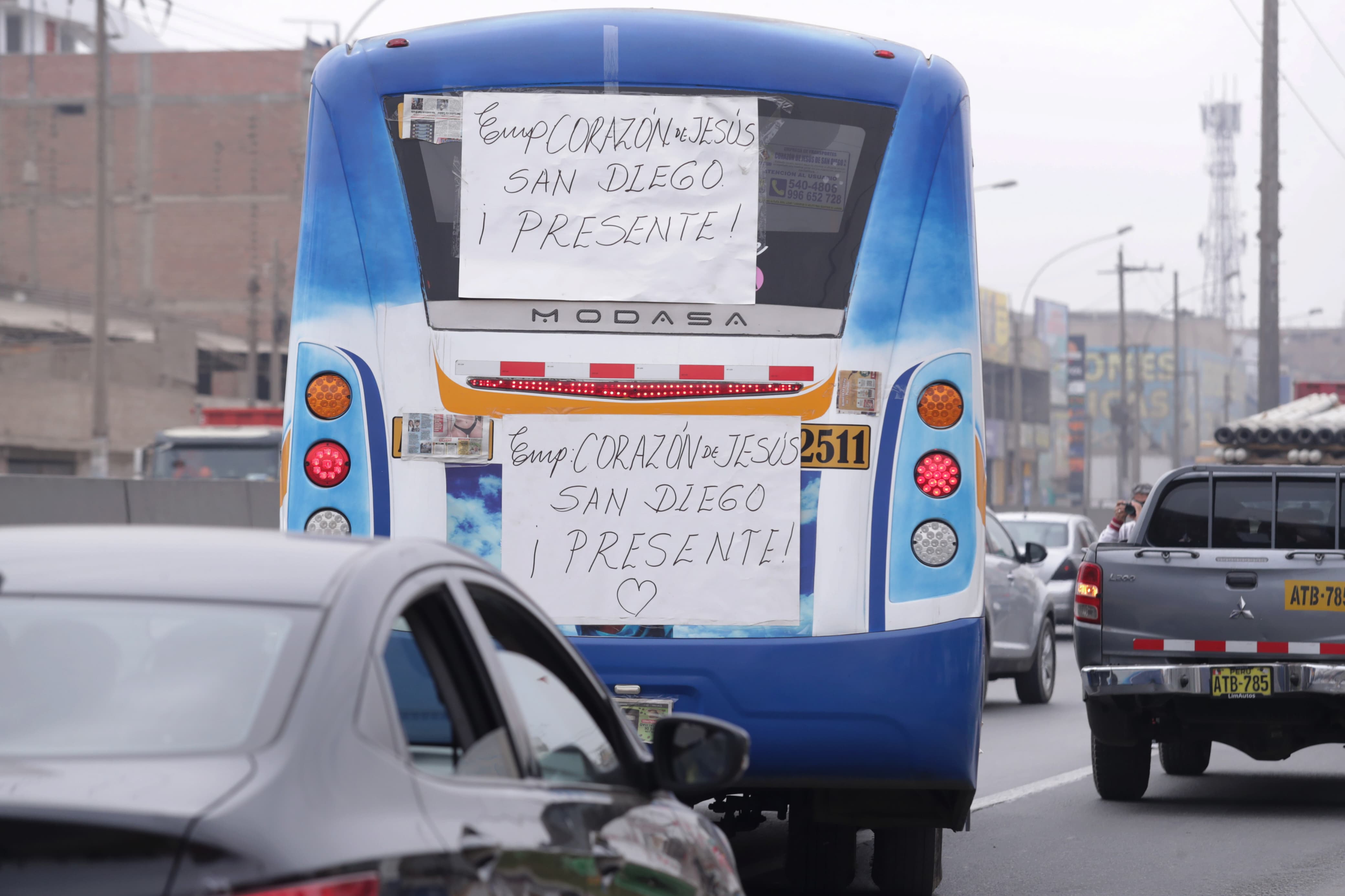 Marcha de transportistas