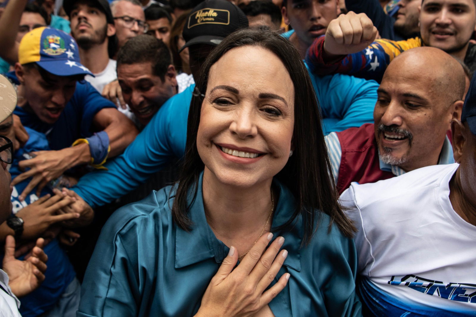 María Corina Machado convoca a marcha para mañana martes en Madrid, España.