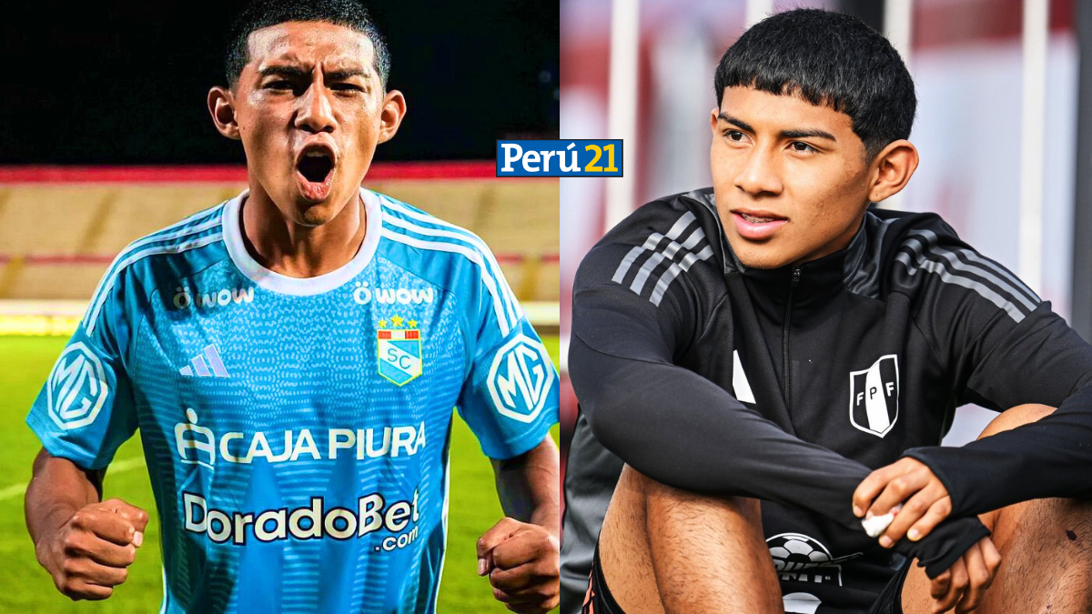 Maxloren Castro con camiseta de Cristal y la Selección