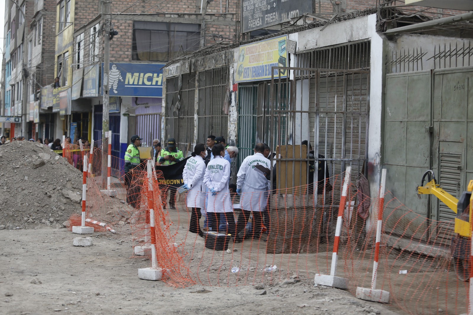 Obrero asesinado en Comas