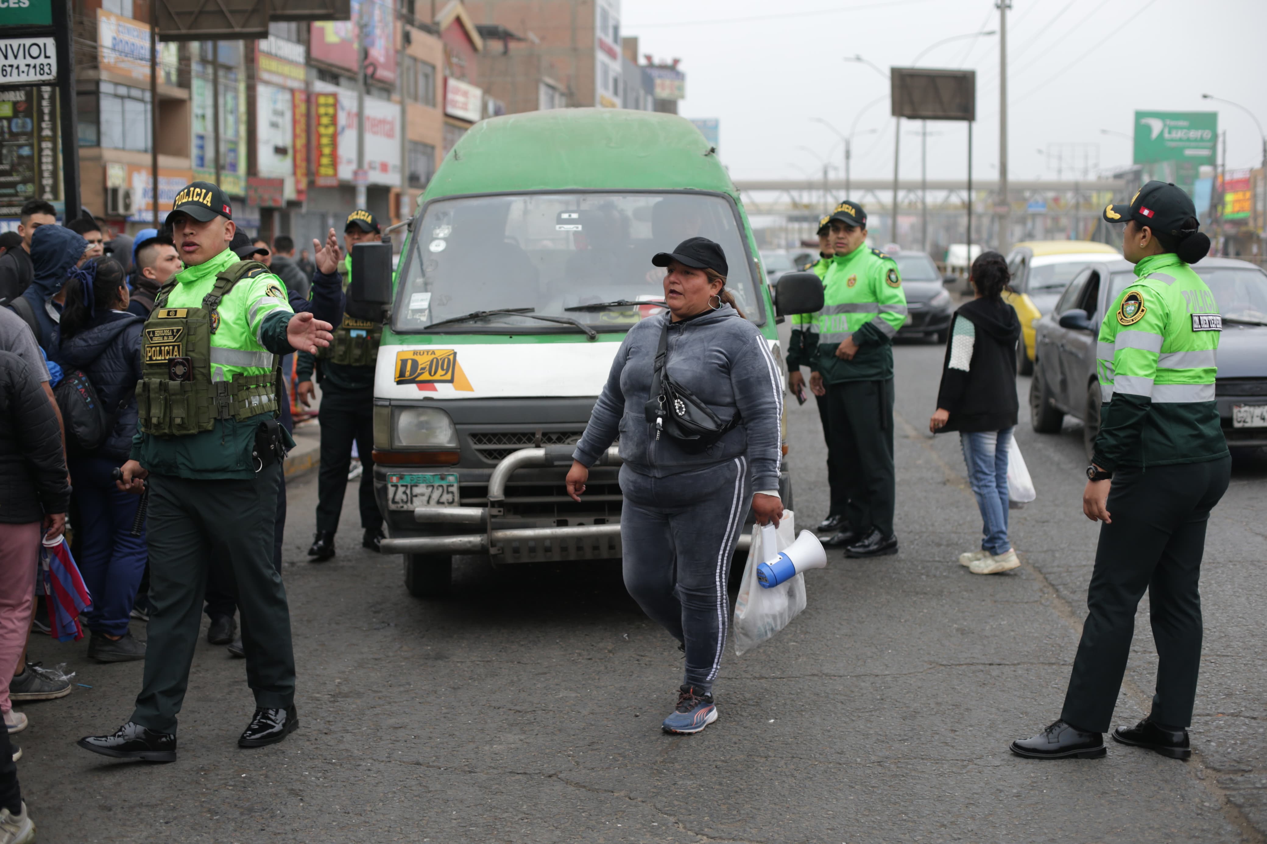 Paro de transportistas (César Bueno/GEC)