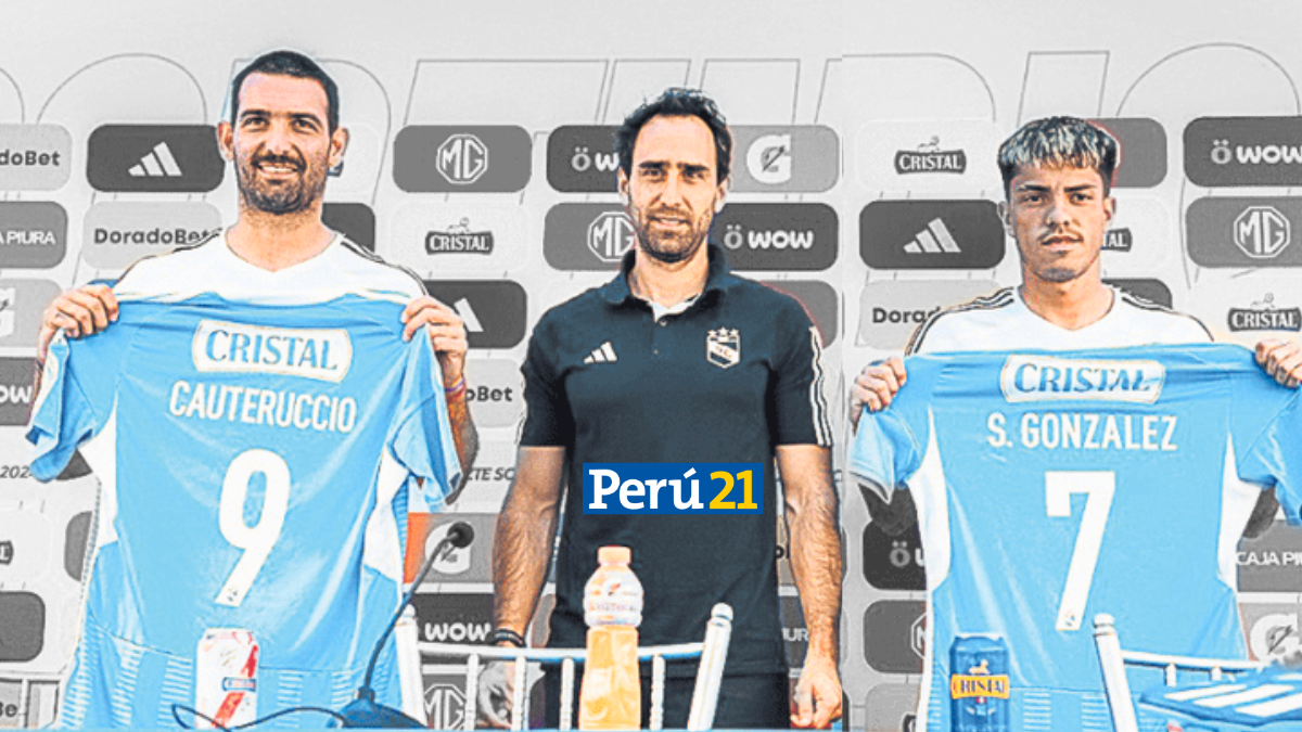 Presentación de Cauteruccio y González en Sporting Cristal