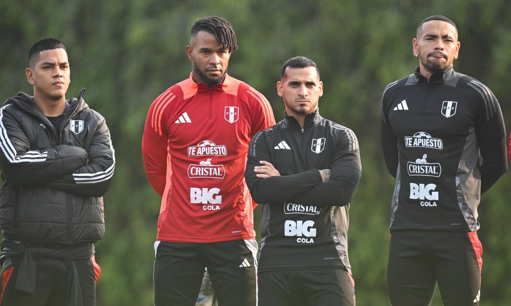 Selección entrenamientos Perú vs Ecuador