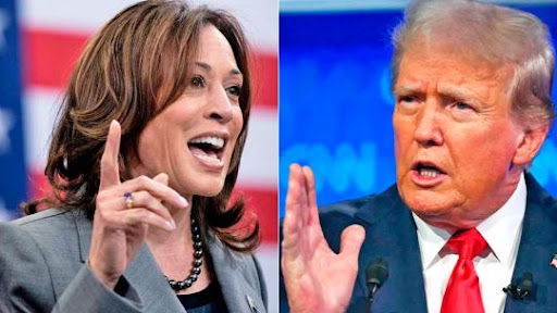 Donald Trump y Kamala Harris