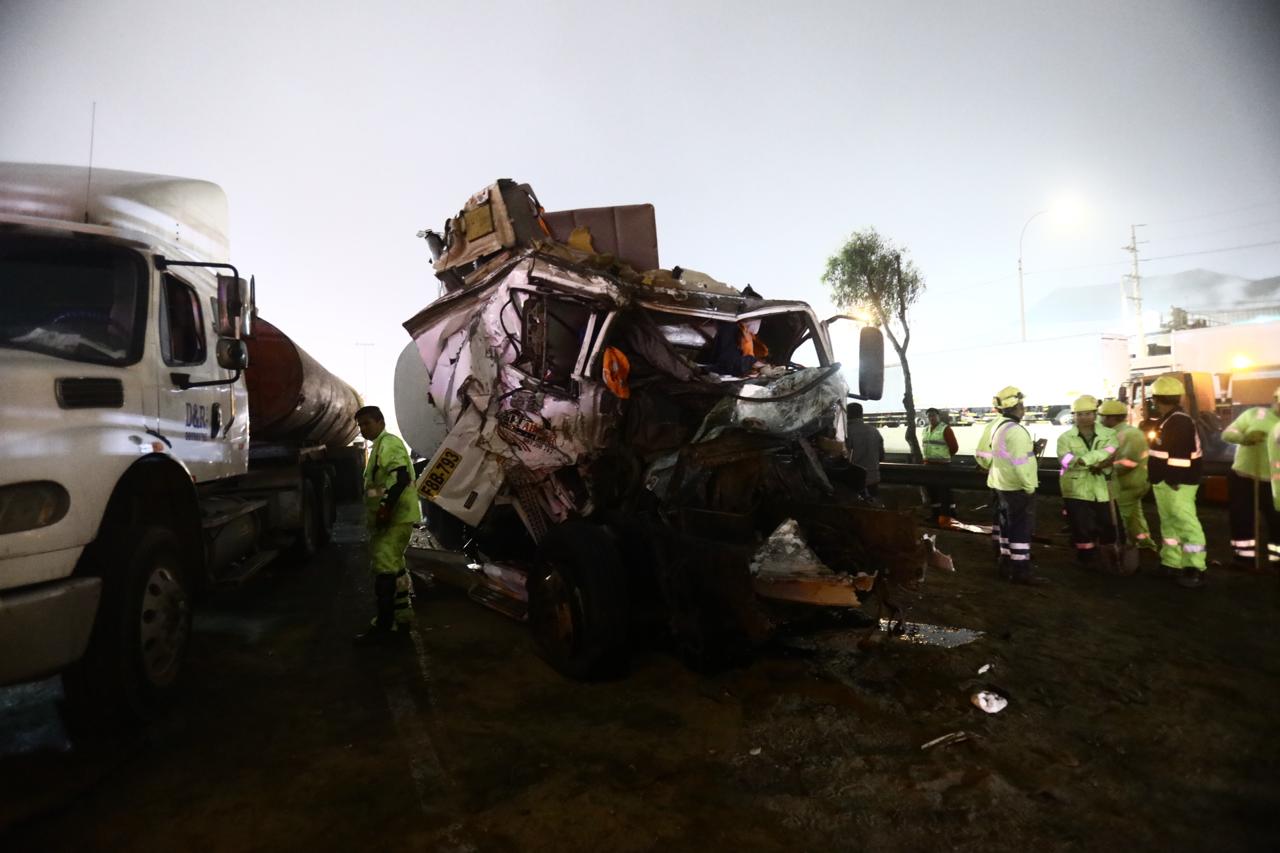 Accidente se registró la mañana de este 10 de septiembre. Foto: César Grados / GEC