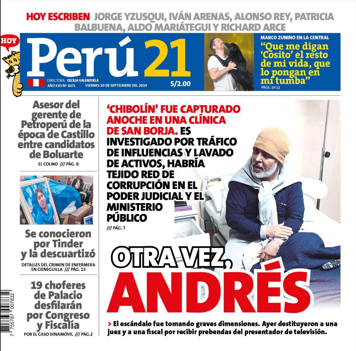 OTRA VEZ, ANDRÉS