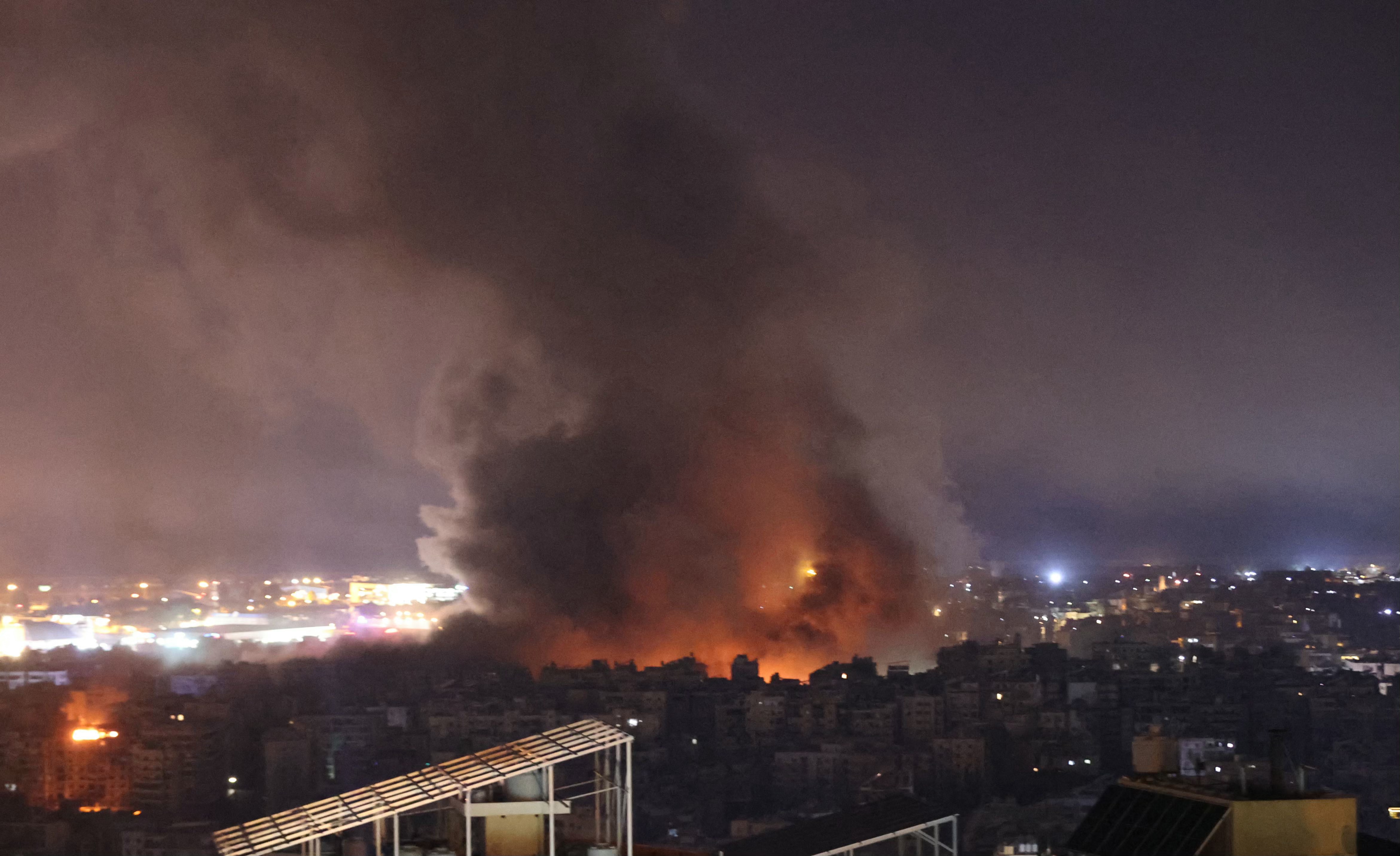 Ataque israelí en Líbano. (AFP)