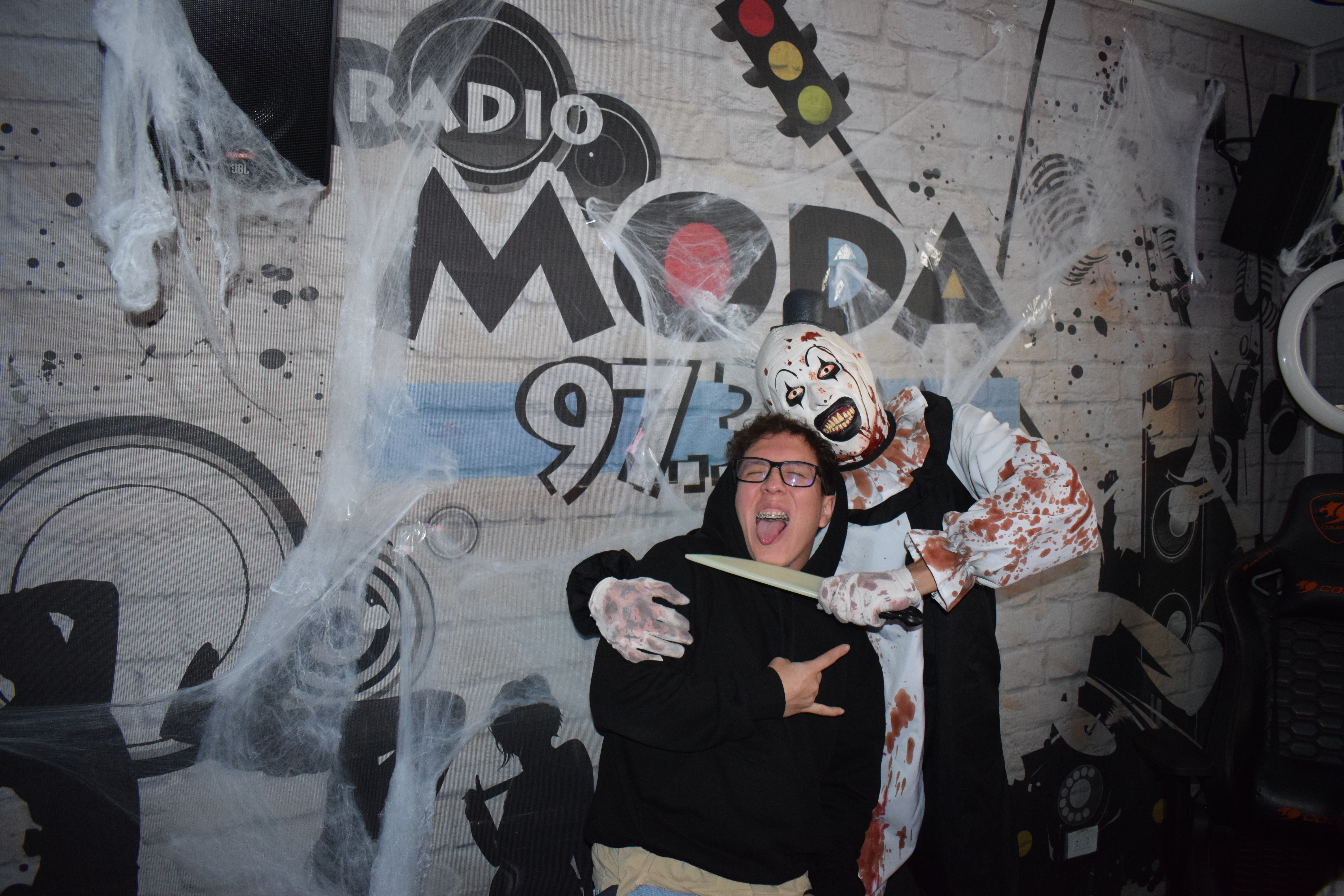 Art the Clown en Lima, Radio Moda