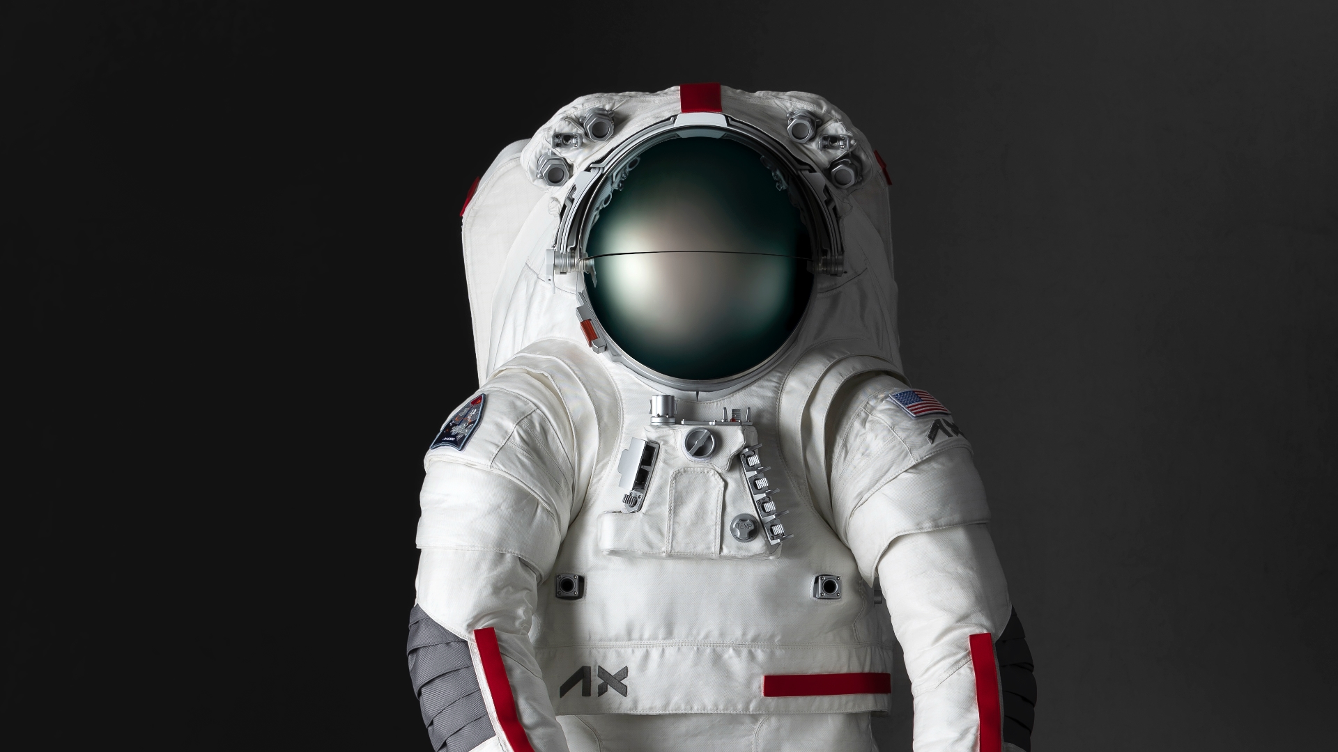 El traje AxEMU permitirá a los astronautas realizar una caminata espacial durante al menos ocho horas y se adapta a una amplia gama de miembros de la tripulación, incluidos hombres y mujeres. (Axiom Space)