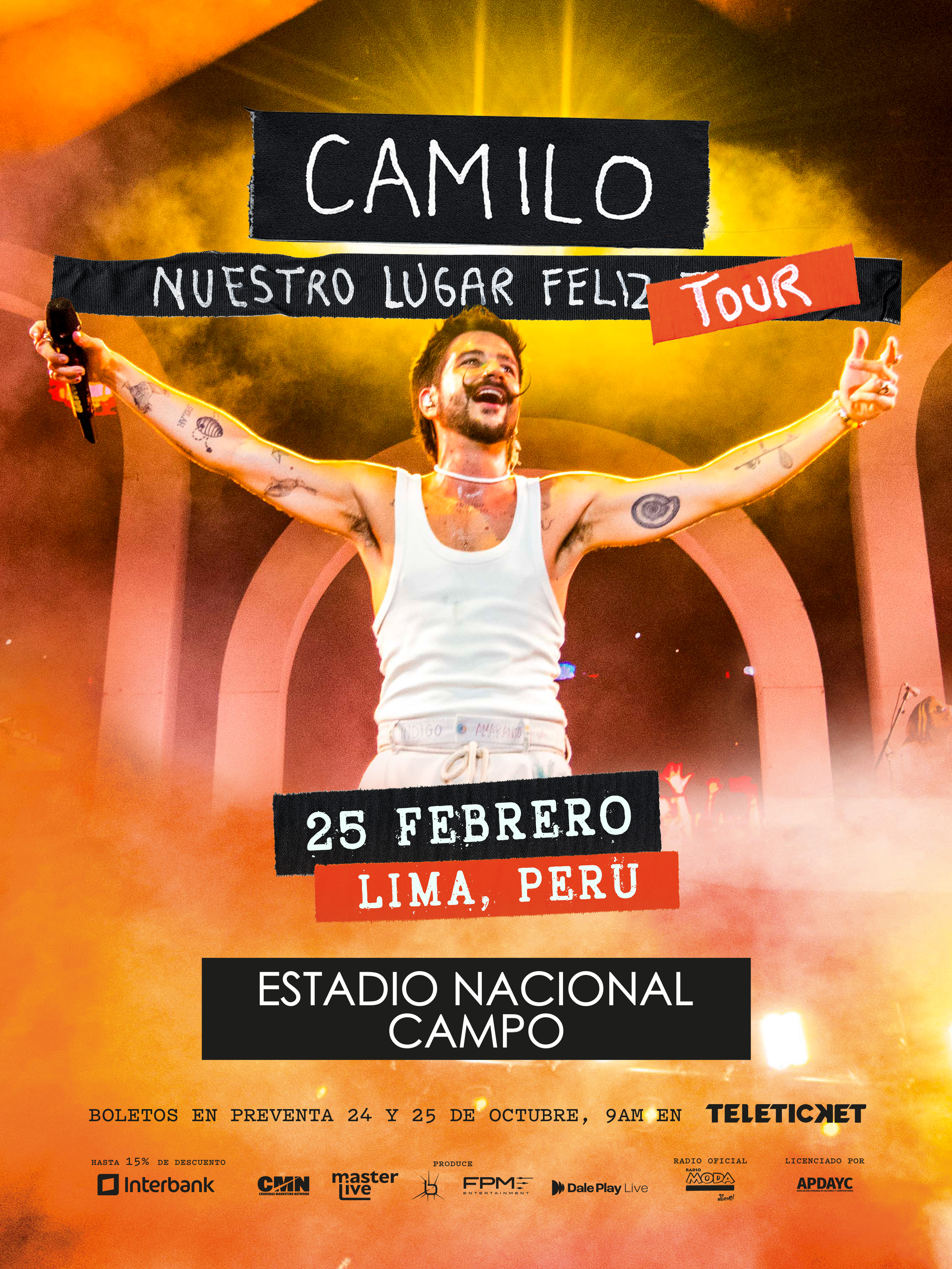 Camilo en Lima