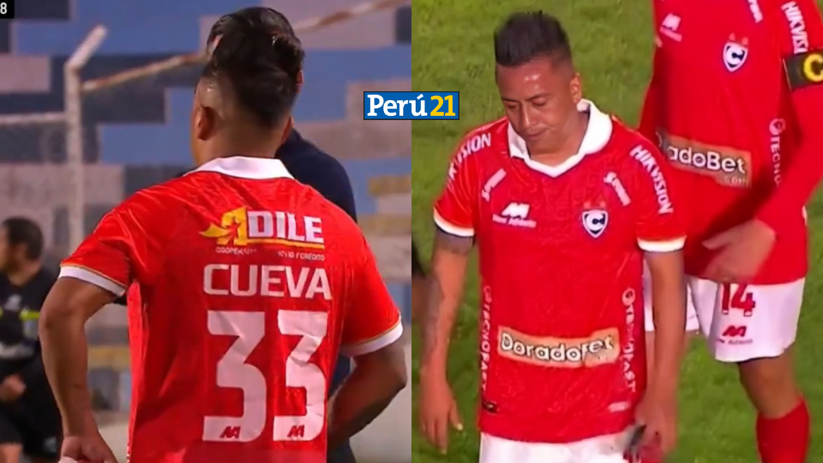 Christian Cueva pidió su cambio en el Cienciano vs Alianza Atlético