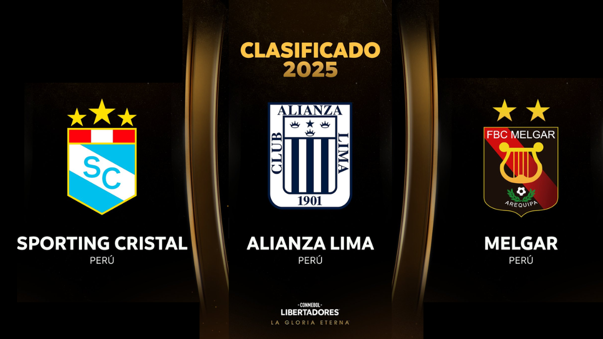 Clasificados peruanos a la Copa Libertadores 2025