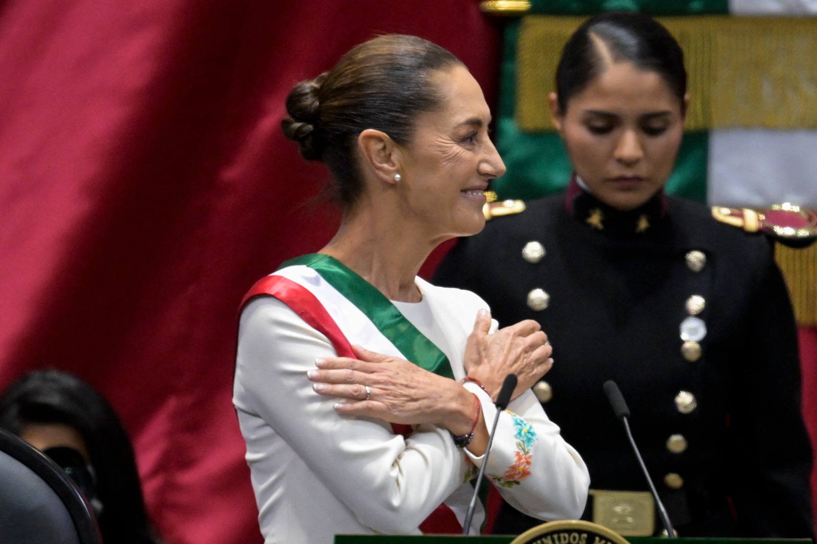 Presidenta de México. Foto: AFP