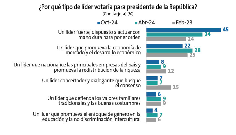 Encuesta nacional de Ipsos Octubre 2024