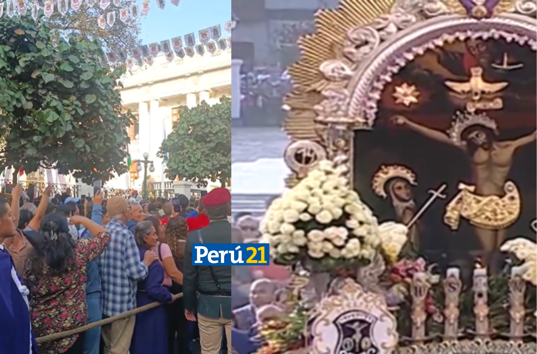 Señor de los Milagros en el Congreso