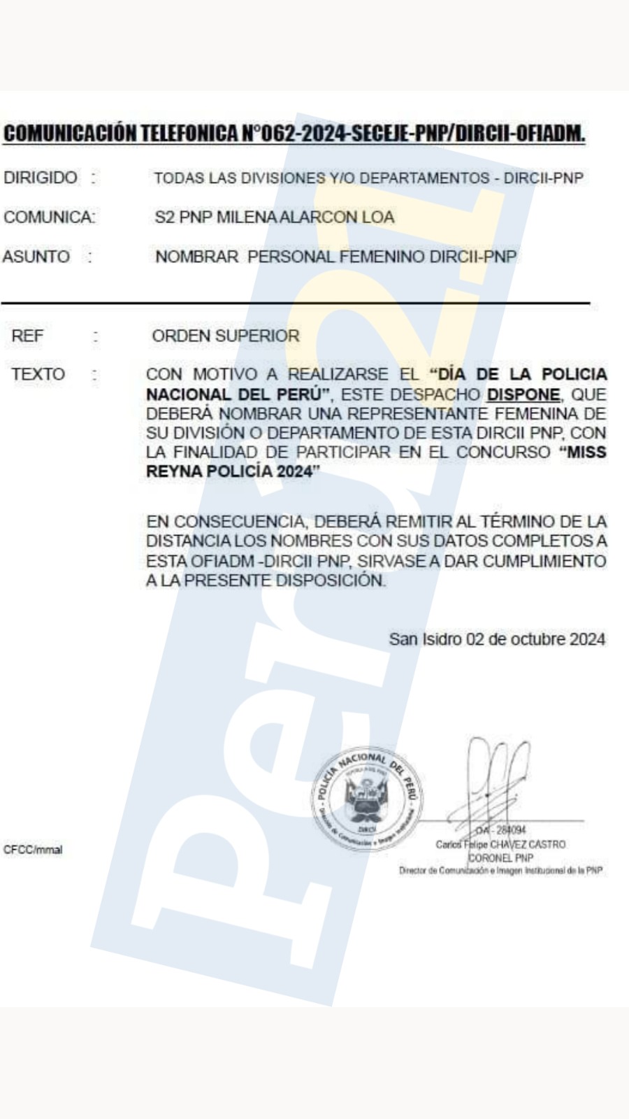 Documento PNP