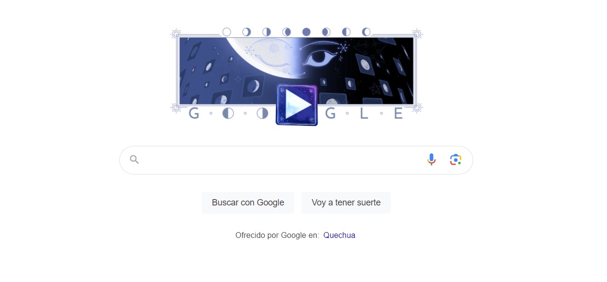 Google y la Luna.