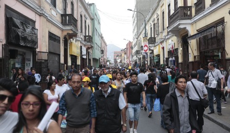 Gente en las calles