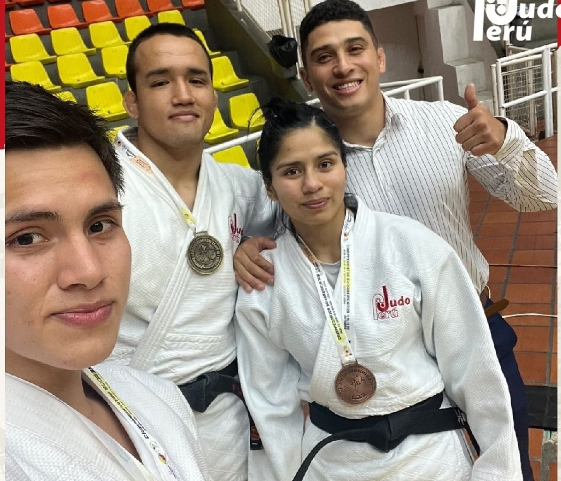 Judo peruano logra tres medallas en el Sudamericano Senior en Colombia