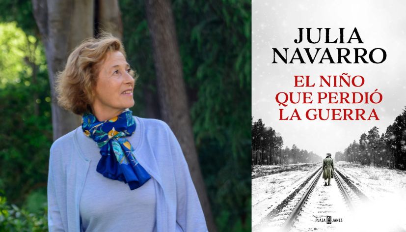 Julia Navarro, autora de ‘El niño que perdió la guerra’. (Foto: Juan Manuel Fernández).