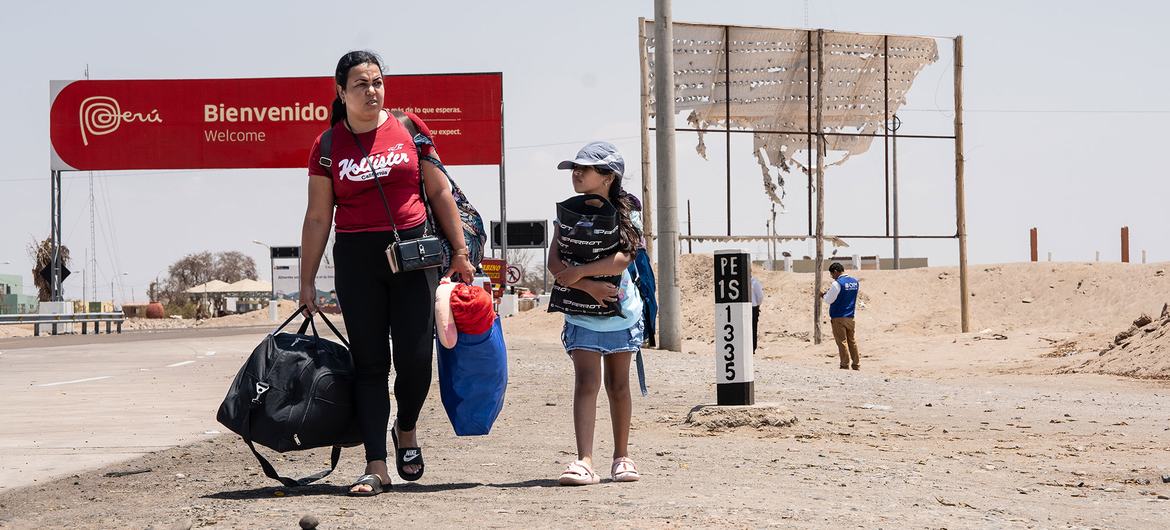 Migrantes venezolanos