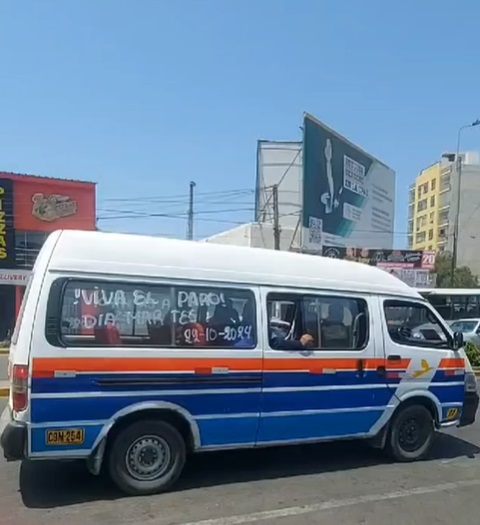 paro de transportistas trujillo