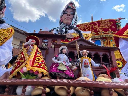 Cusco: pobladores y fieles participan de procesión de Doctor Patrón San Jerónimo