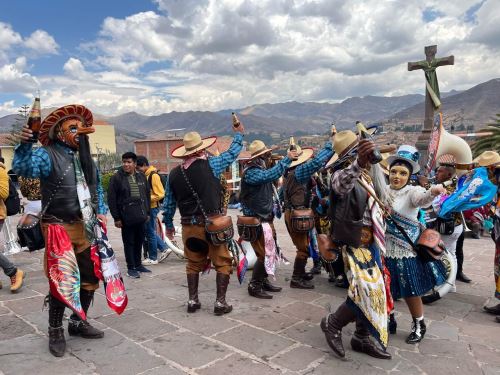 Cusco: pobladores y fieles participan de procesión de Doctor Patrón San Jerónimo