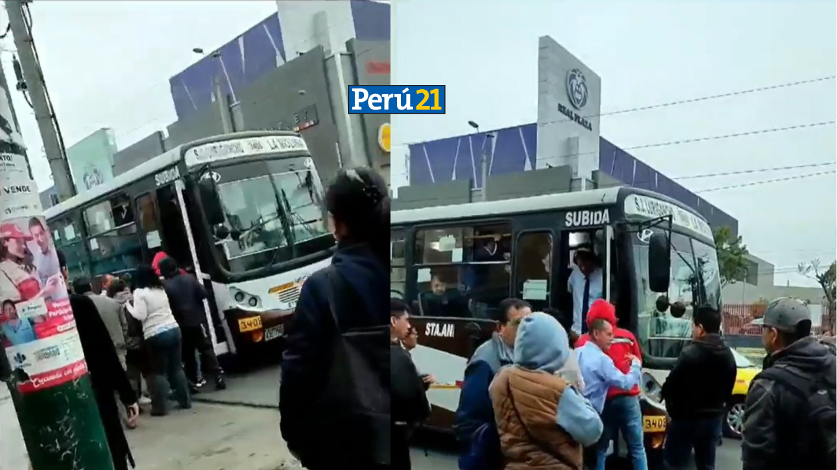 Tensión en cruce de avenidas Angamos y Tomás Marsano en Surquillo