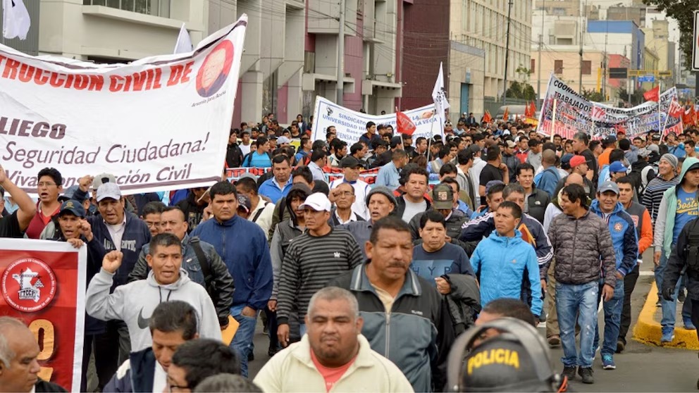 Trabajadores de contrucción