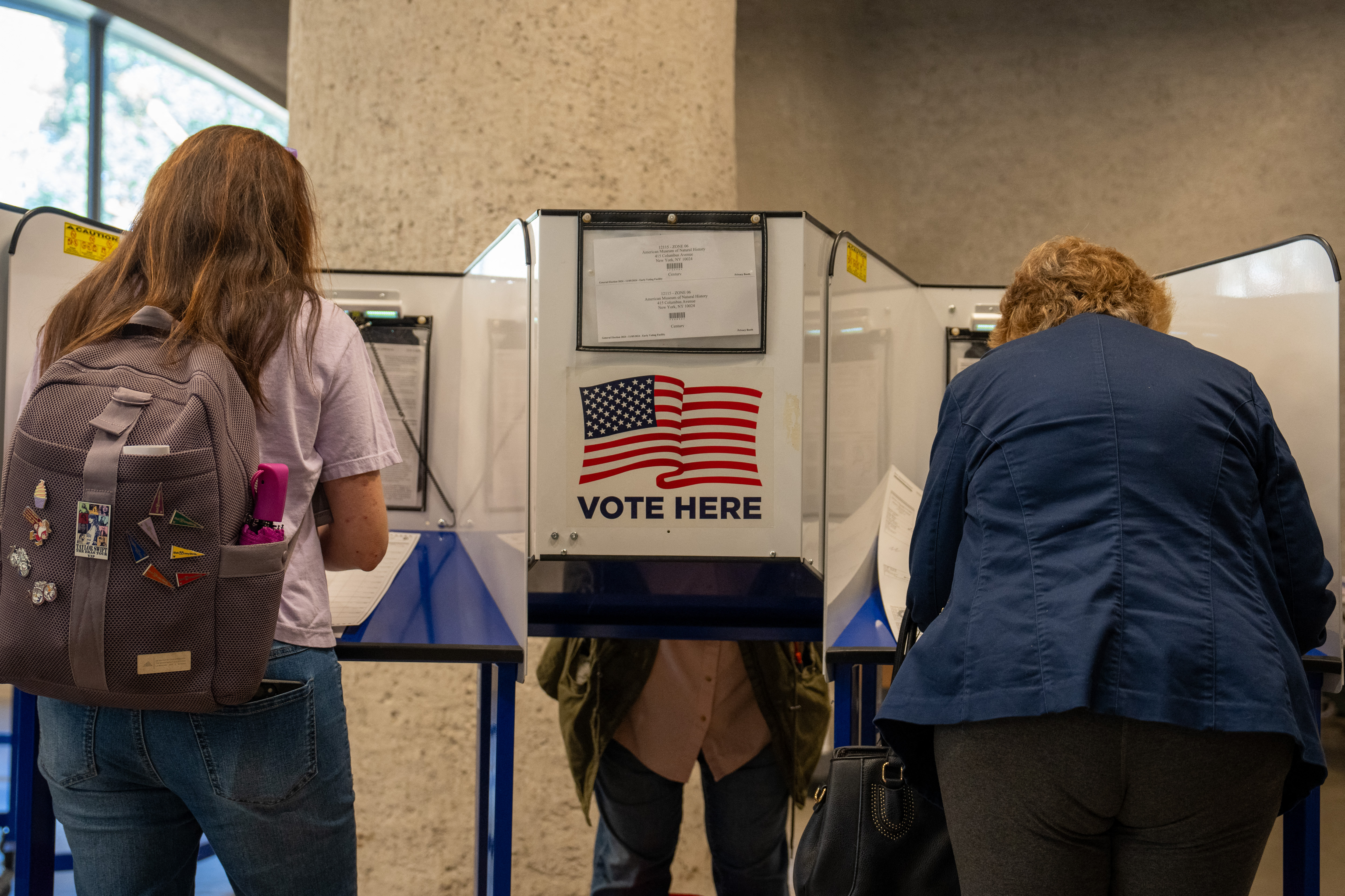 Voto adelantado en Estados Unidos. (AFP)