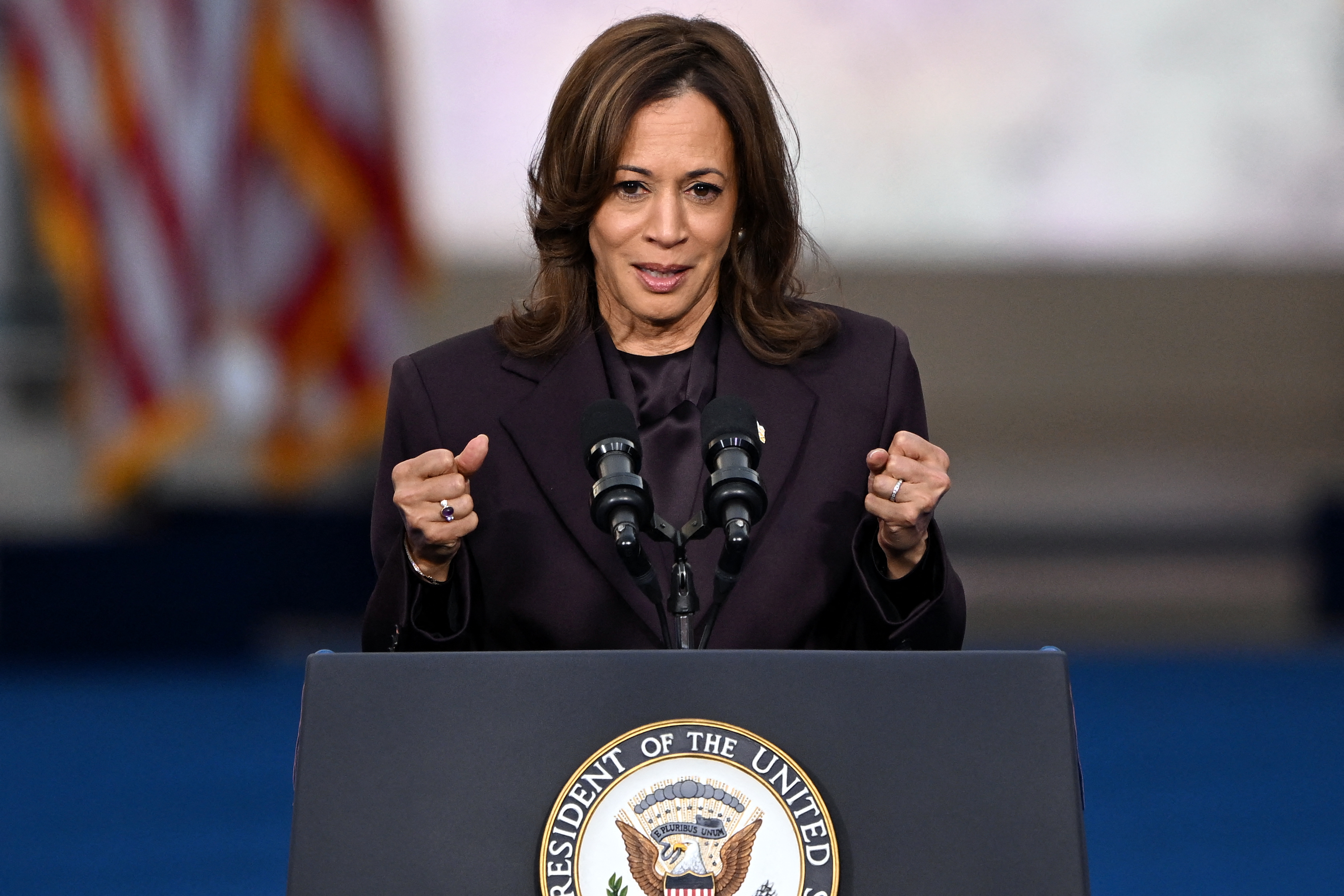 Kamala Harris. (AFP)