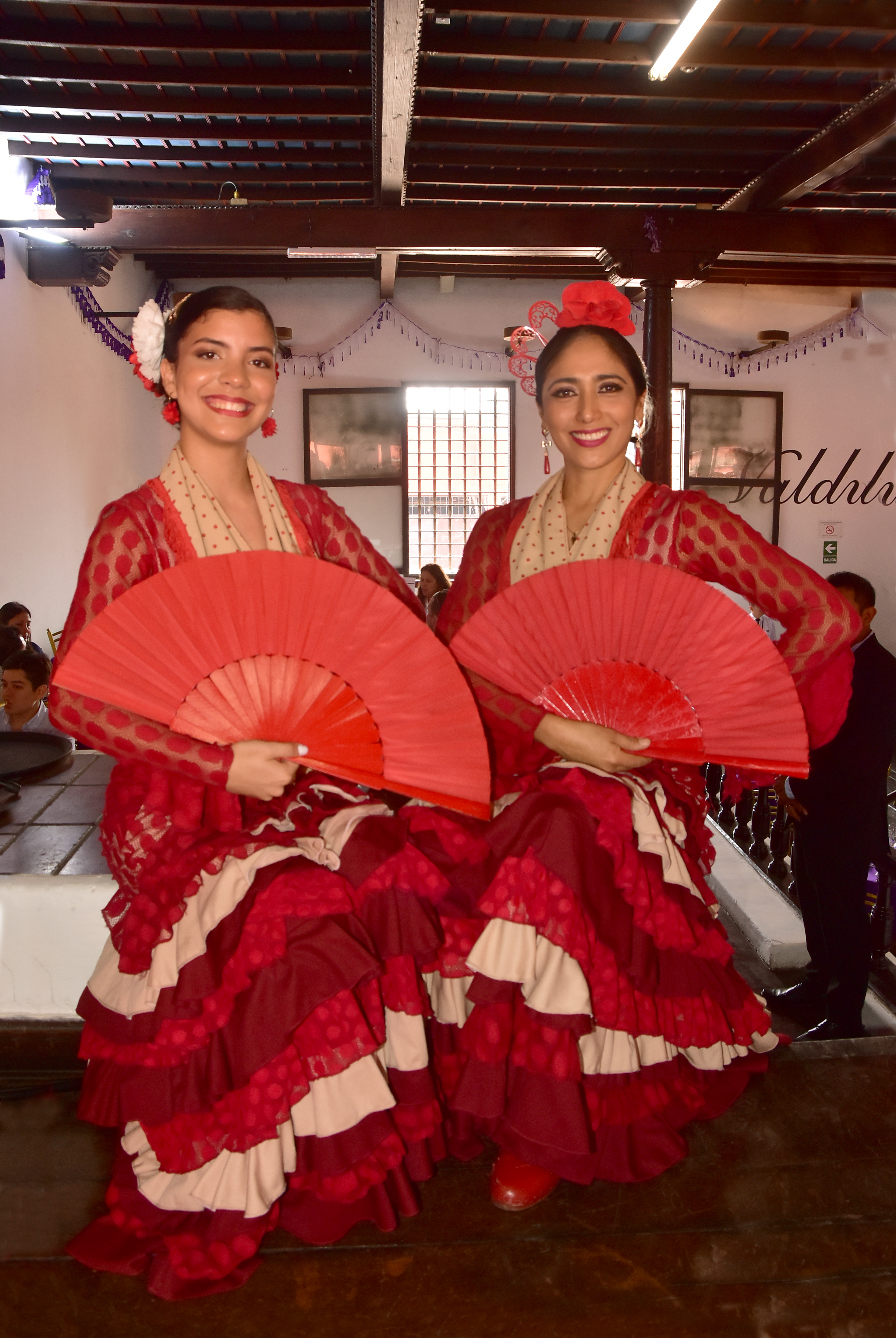 María Angélica Romero y Lourdes Zelaya de Pasión Flamenca