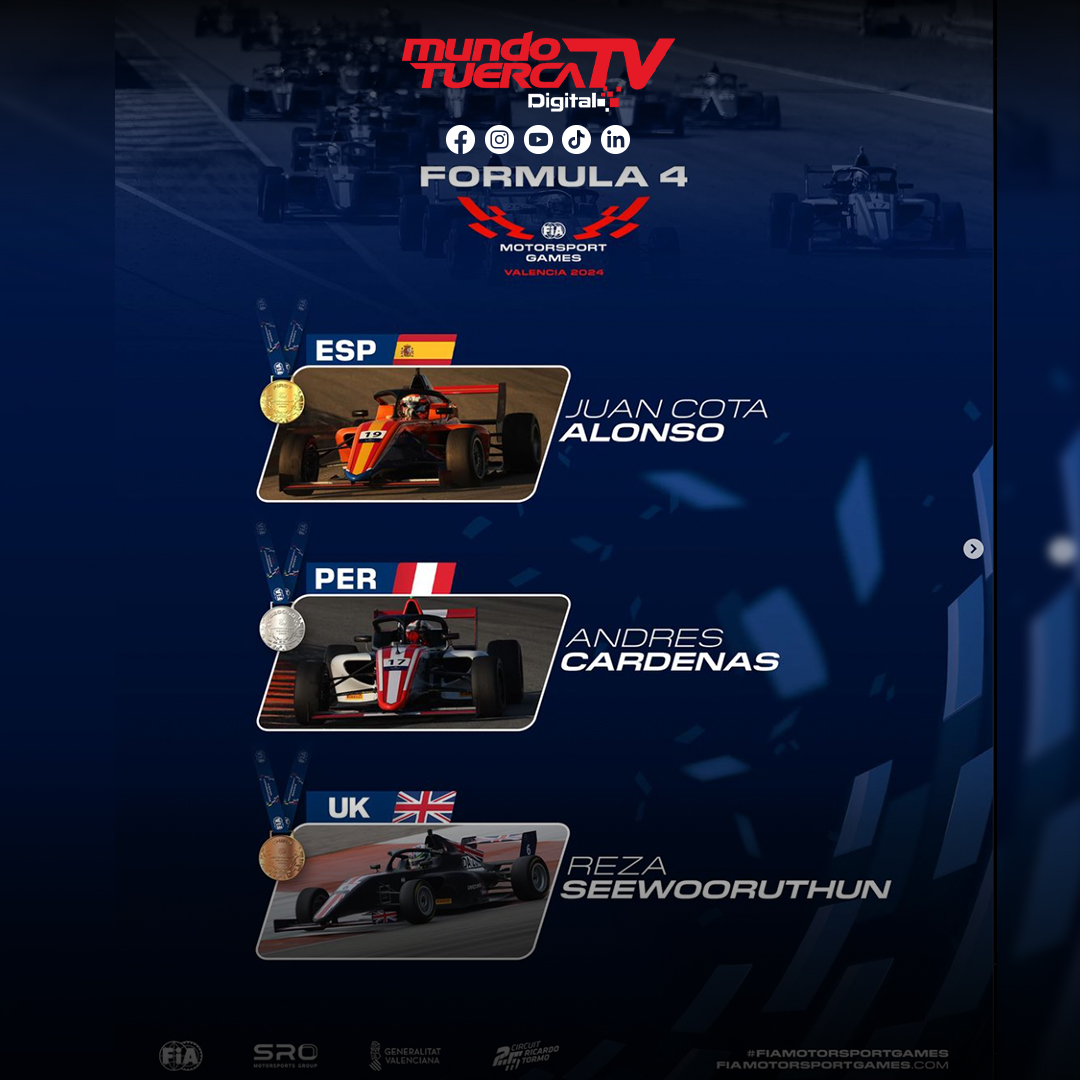 fia motorsport 2024 podio