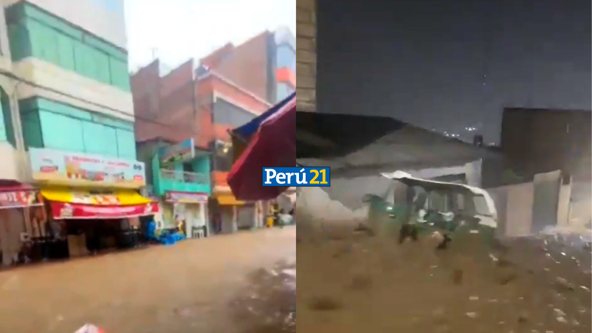 Fuertes inundaciones en el interior del Perú por inicio de temporada de lluvias