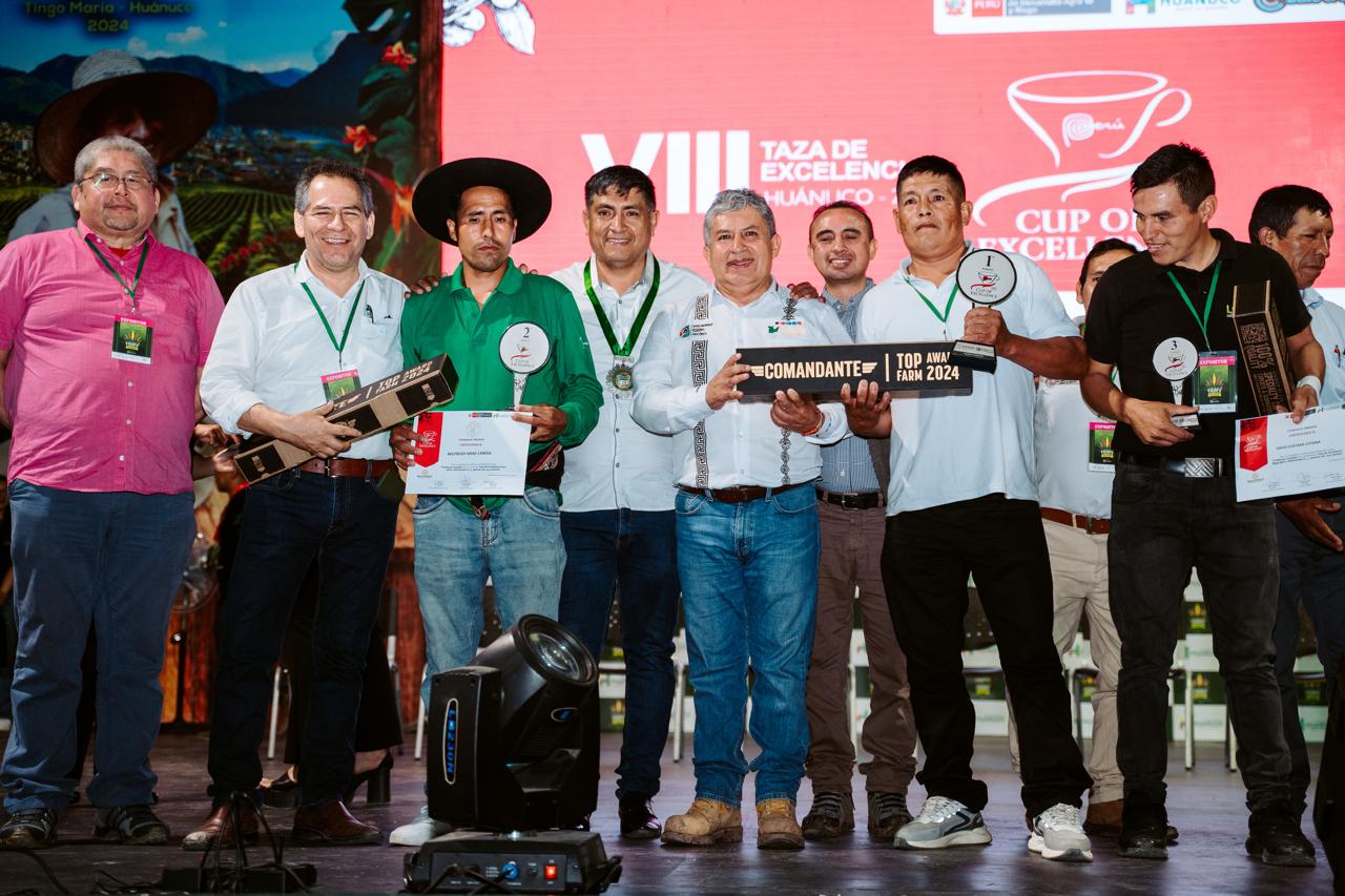 Premiación de Taza de Excelencia 2024. 