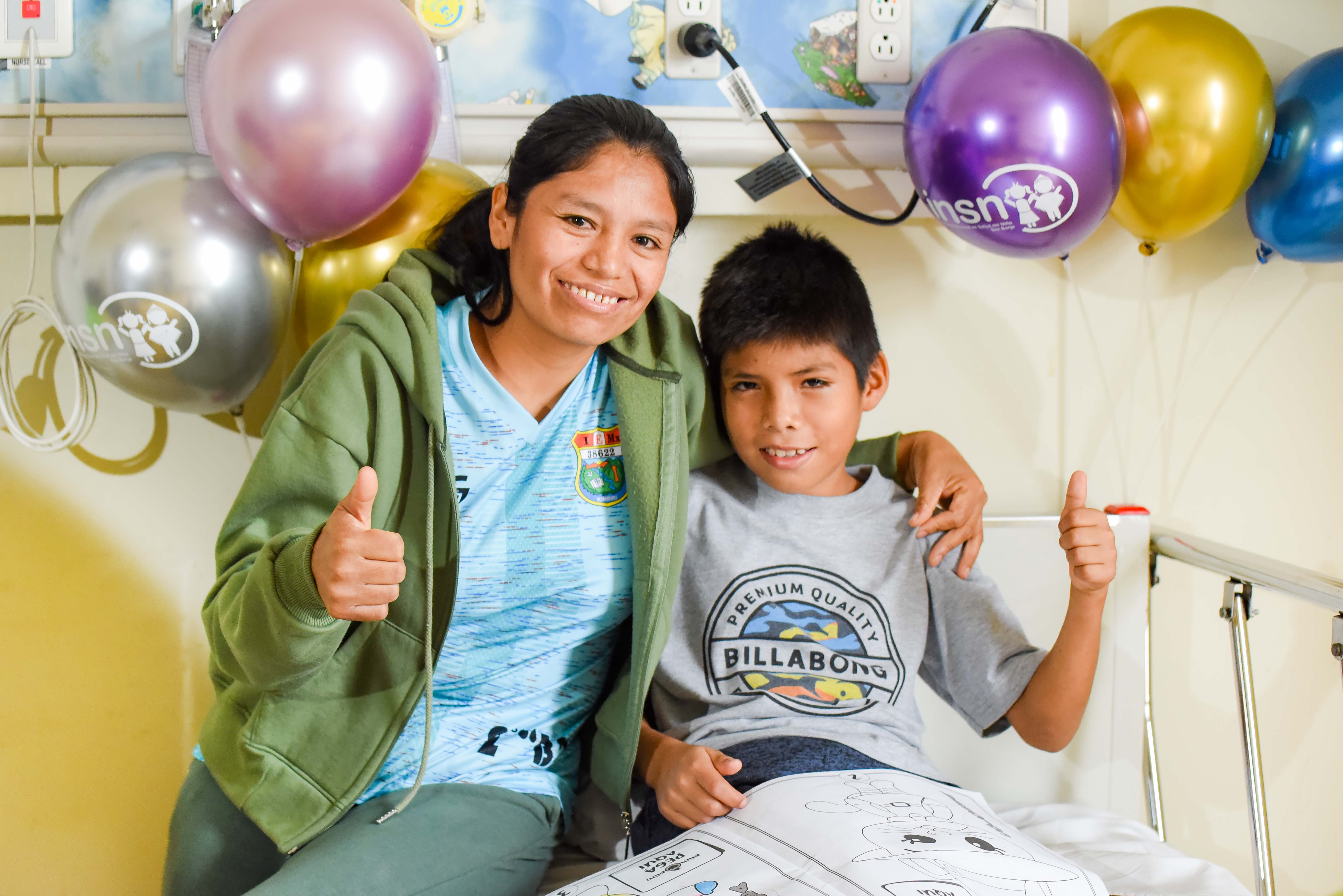 El menor fue sometido a cirugías especializadas que fueron cubiertas al 100% por el Seguro Integral de Salud.