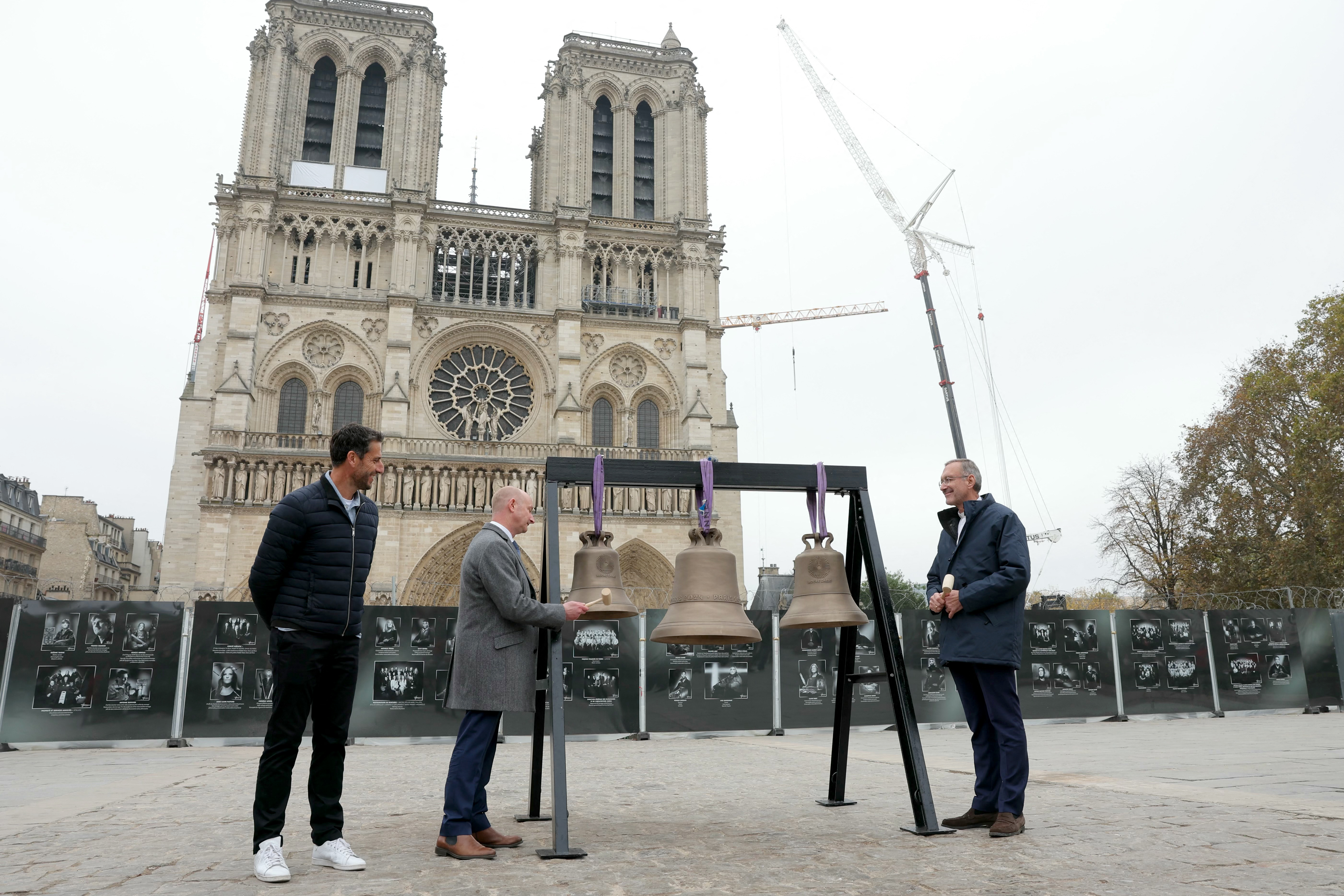 Notre Dame prepara su reapertura.