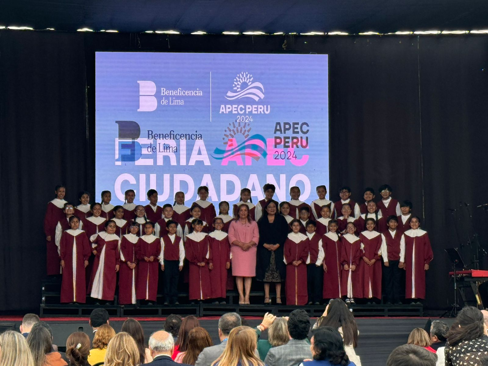 Dina Boluarte en APEC Ciudadanos 2024