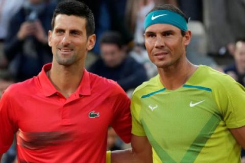 Rafael Nadal y Novak Djokovic, dos protagonistas de los Juegos Olímpicos de París 2024. AP photo