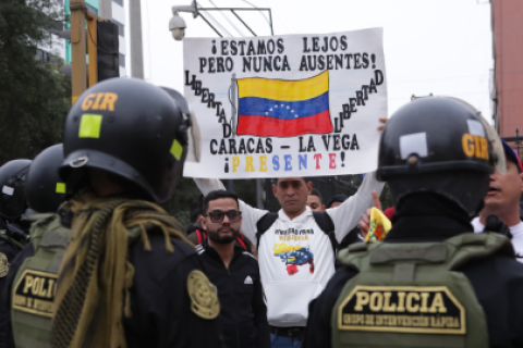 Protestas en Lima