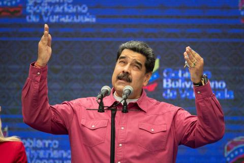 Nicolás Maduro fue "reelegido". 