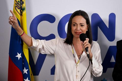 María Corina Machado AFP